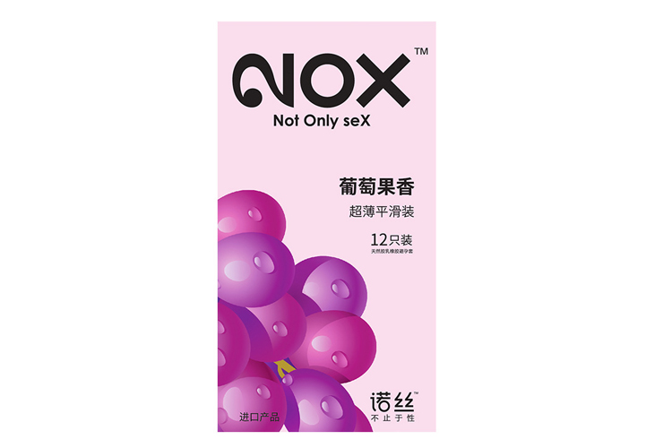 NOX FRUITY PACK (GRAPE FLAVOR) 12 PCS